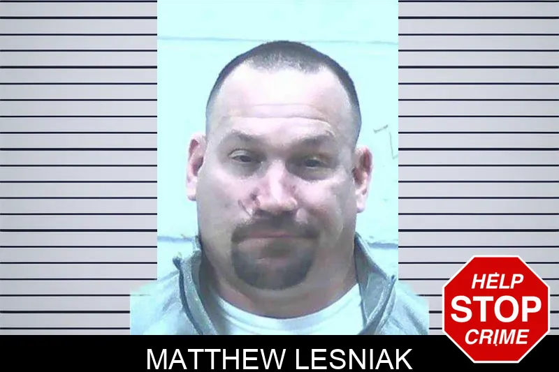 Matthew Lesniak Mugshots