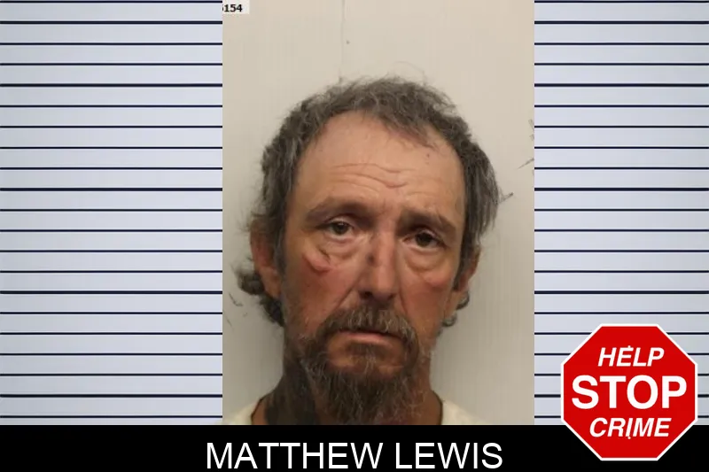 Matthew Lewis mugshot