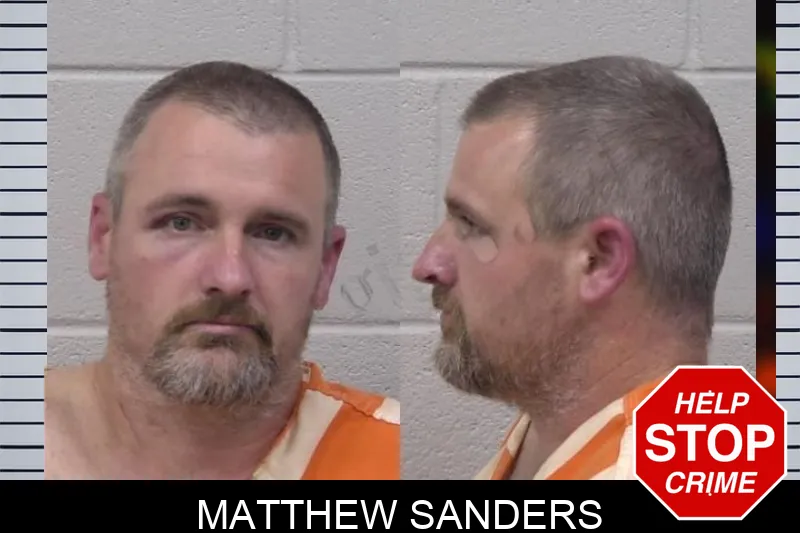 Matthew Sanders Mugshots