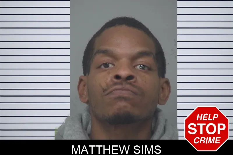 Matthew Sims mugshot