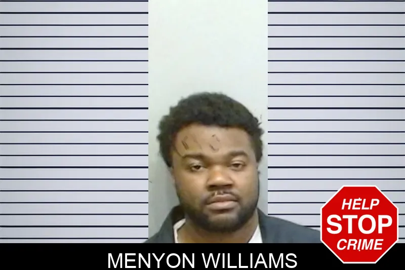 Menyon Williams mugshot