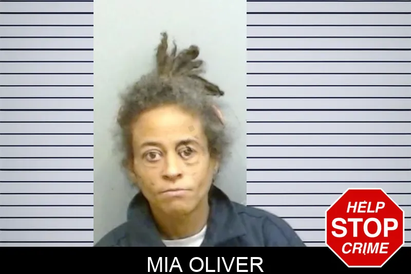 Mia Oliver Mugshots