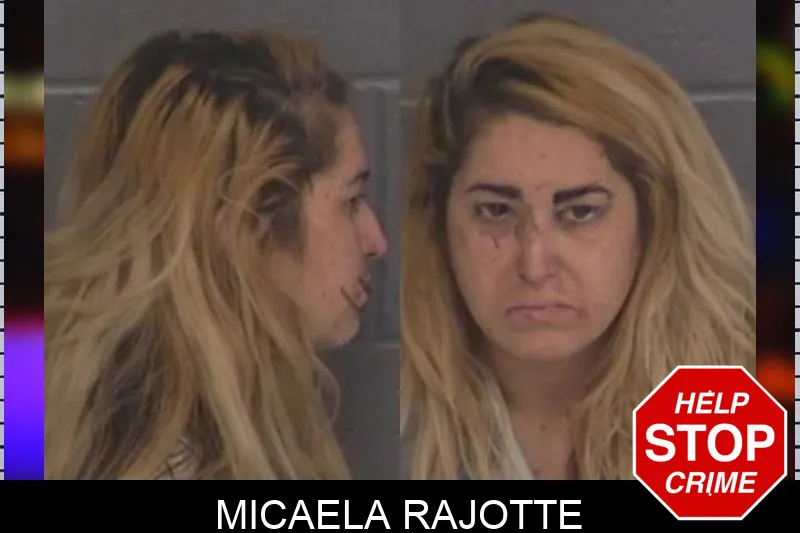 Micaela Rajotte Mugshots