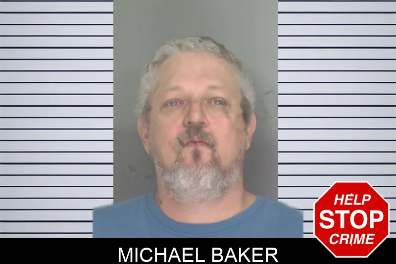 Michael Baker Mugshots