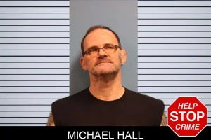Michael Hall mugshot
