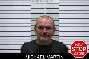 Michael Martin mugshot