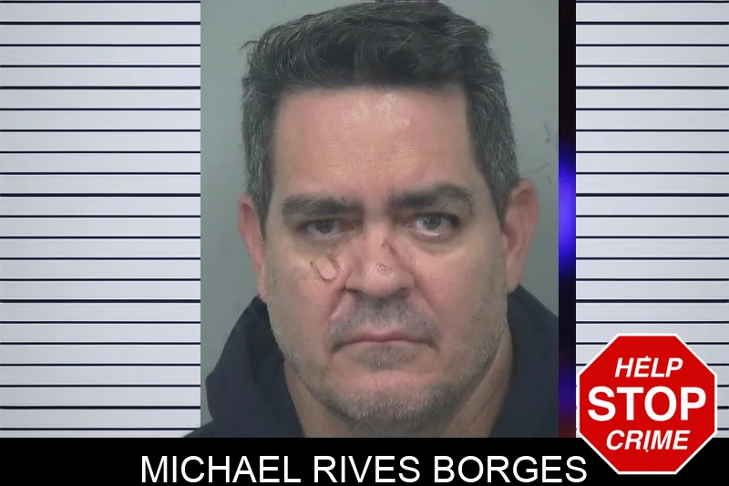 Michael Rives Borges Mugshots