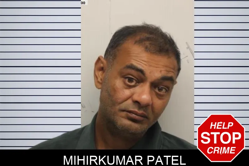 Mihirkumar Patel mugshot