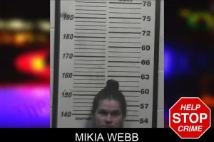 Mikia Webb mugshot