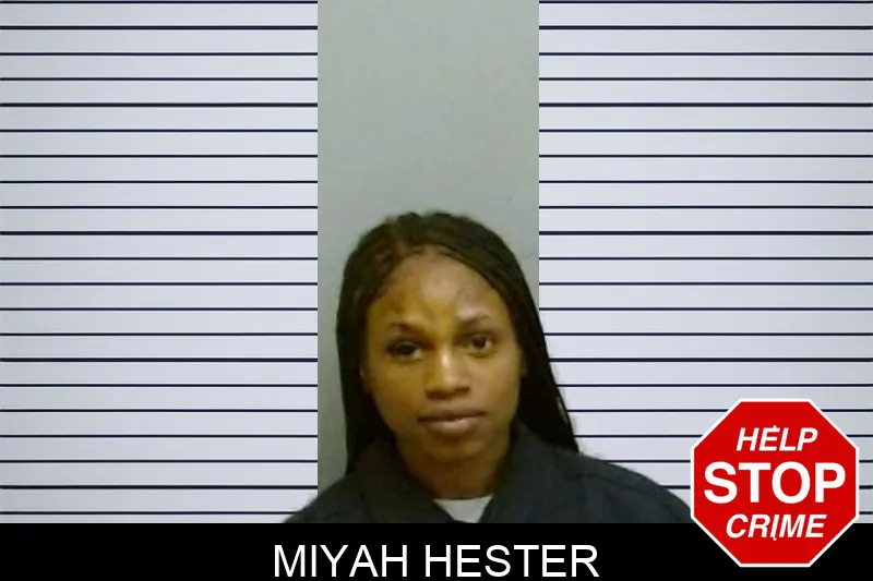 Miyah Hester Mugshots