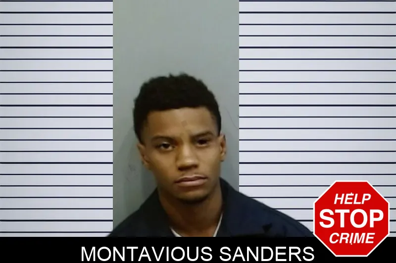 Montavious Sanders Mugshots