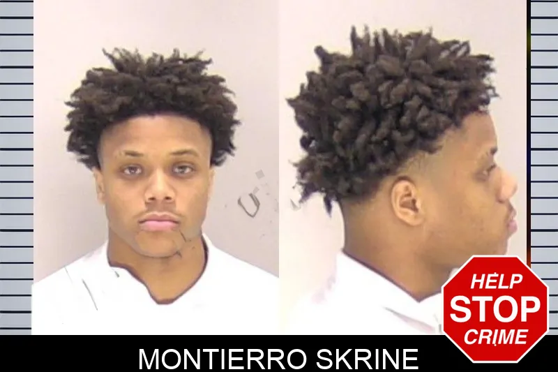 Montierro Skrine Mugshots