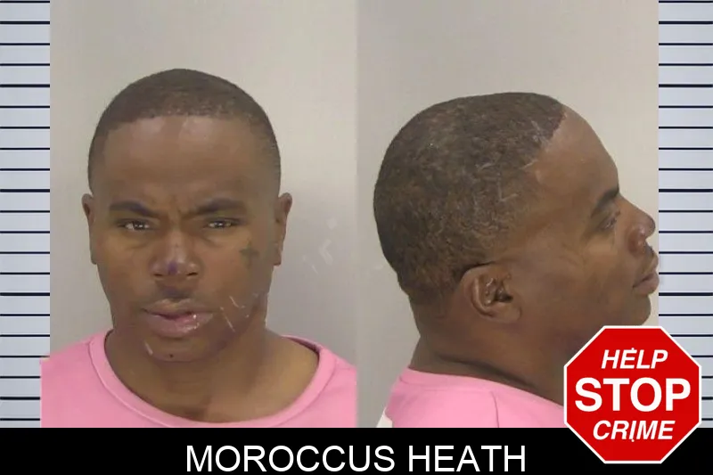 Moroccus Heath Mugshots