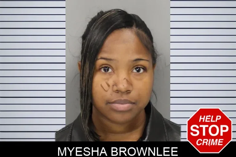 Myesha Brownlee mugshot – Cobb County , Georgia Myesha Brownlee