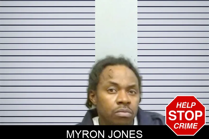 Myron Jones mugshot