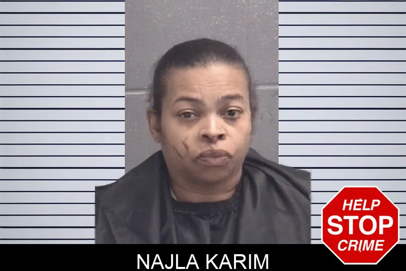 Najla Karim Mugshots