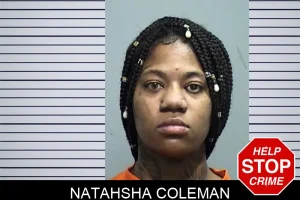Natahsha Coleman mugshot