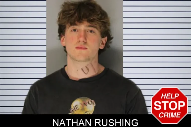 Nathan Rushing mugshot – Hall County , Georgia Nathan Rushing