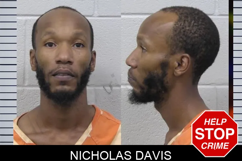 Nicholas Davis Mugshots