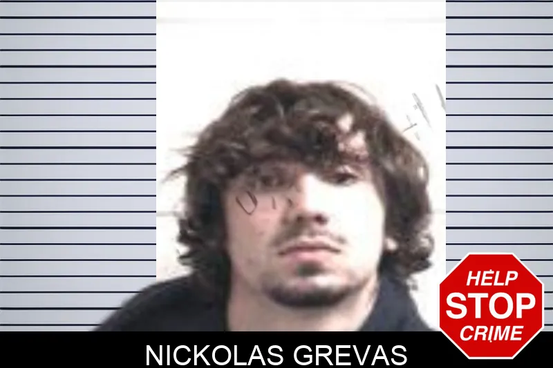 Nickolas Grevas mugshot