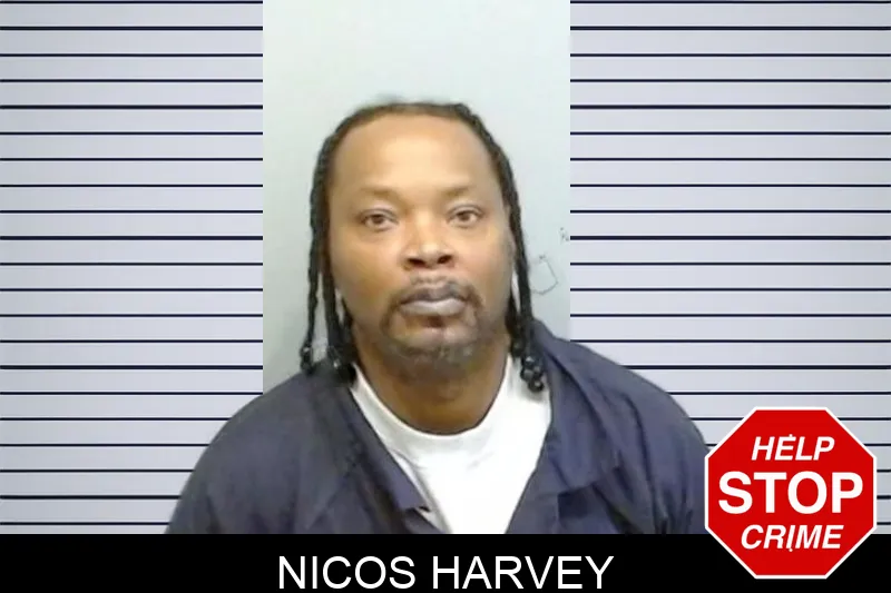 Nicos Harvey Mugshots