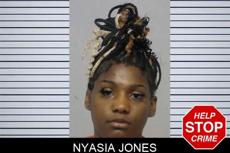 Nyasia Jones Mugshots