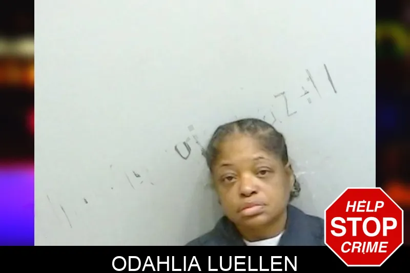 Odahlia Luellen Mugshots
