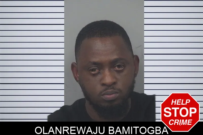 Olanrewaju Bamitogba Mugshots