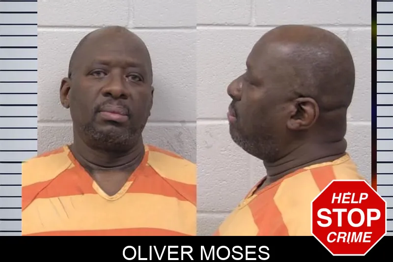 Oliver Moses Mugshots