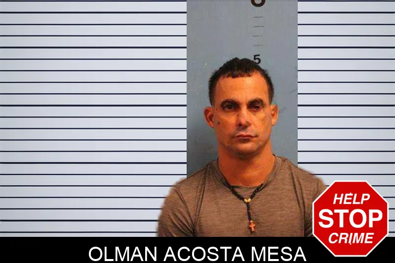 Olman Acosta Mesa Mugshots