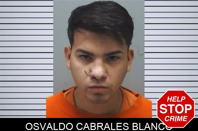Osvaldo Cabrales Blanco Mugshots