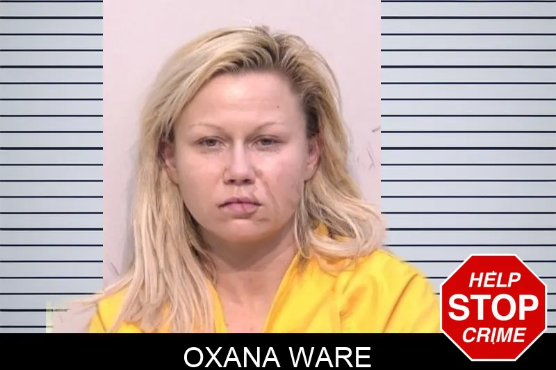 Oxana Ware Mugshots