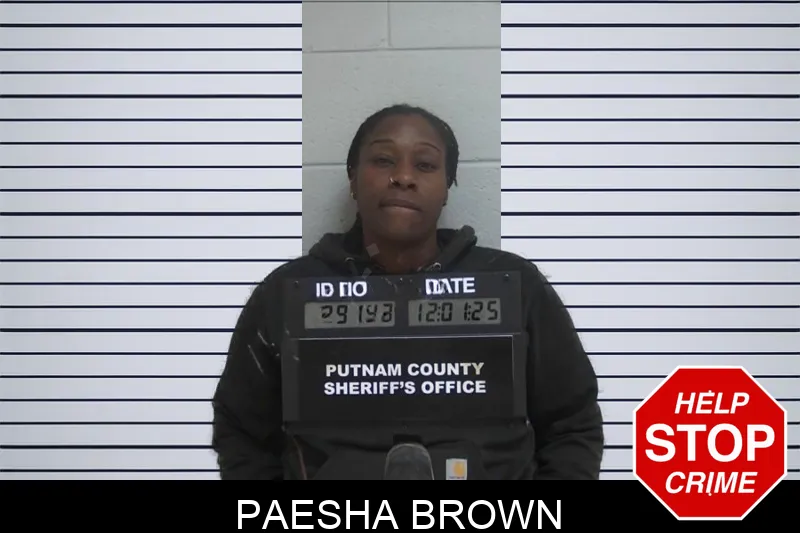 Paesha Brown Mugshots