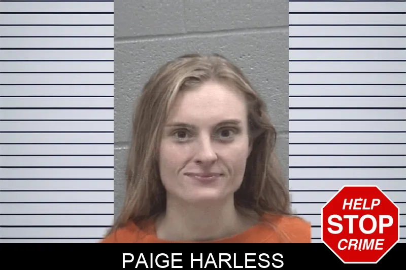 Paige Harless Mugshots