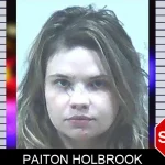 Paiton Holbrook Mugshots