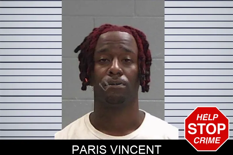 Paris Vincent Mugshots