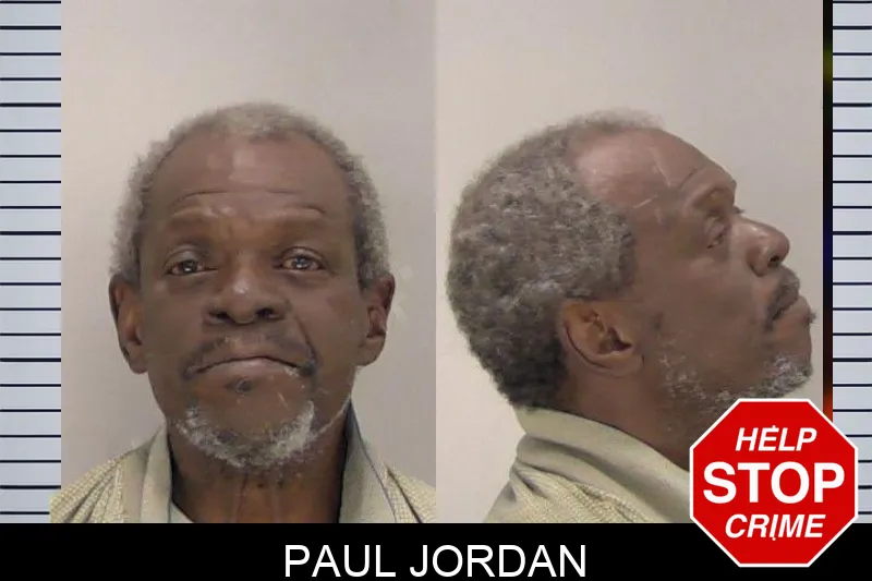 Paul Jordan Mugshots