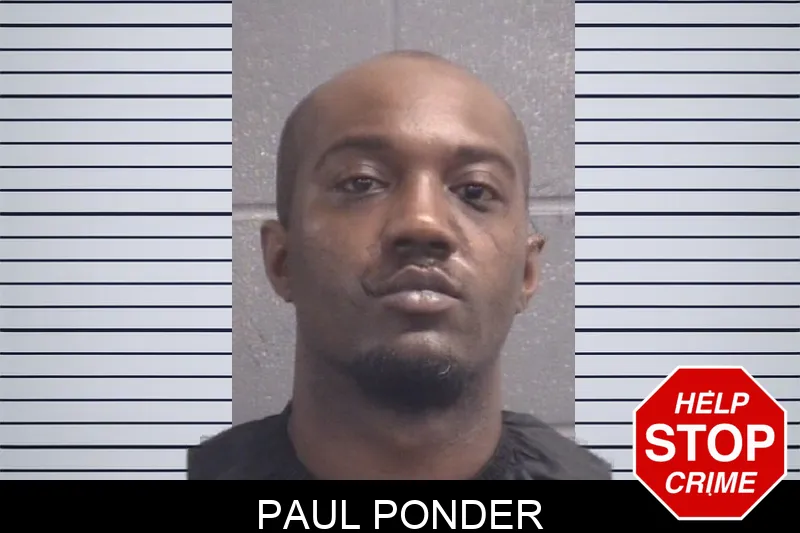 Paul Ponder Mugshots