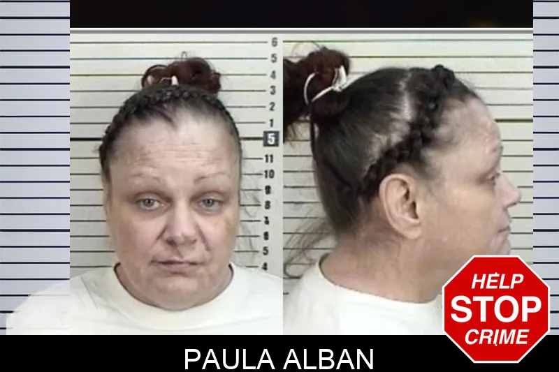Paula Alban Mugshots
