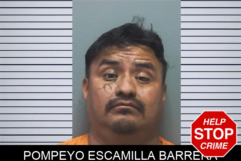 Pompeyo Escamilla Barrera Mugshots