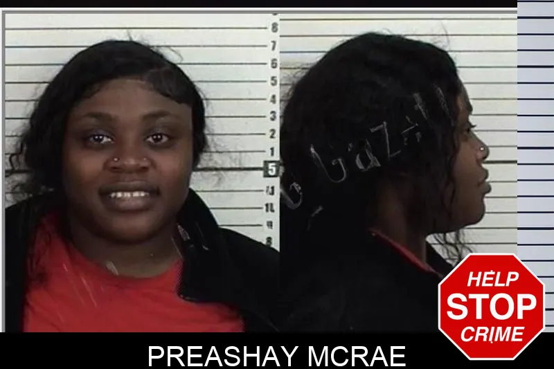 Preashay McRae Mugshots