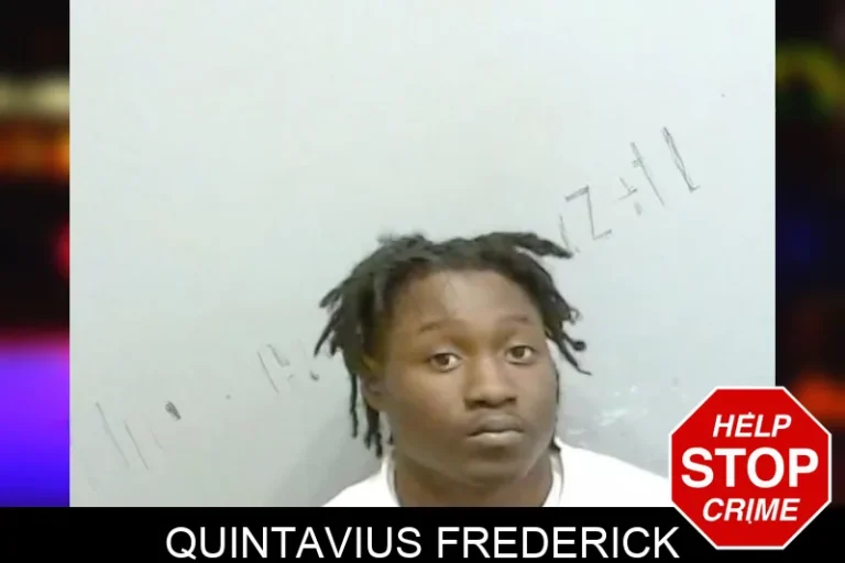 Quintavius Frederick mugshot – Fulton County , Georgia Quintavius Frederick