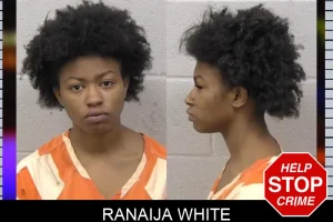 Ranaija White mugshot