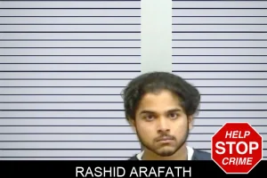 Rashid Arafath mugshot