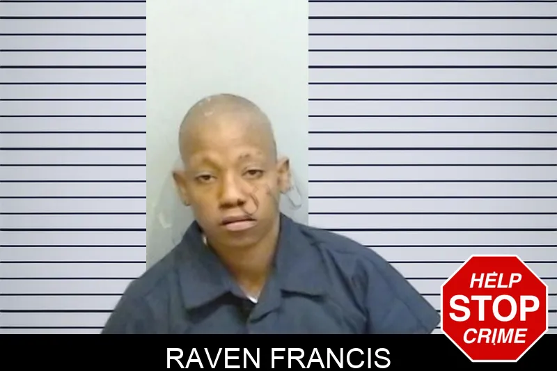 Raven Francis mugshot
