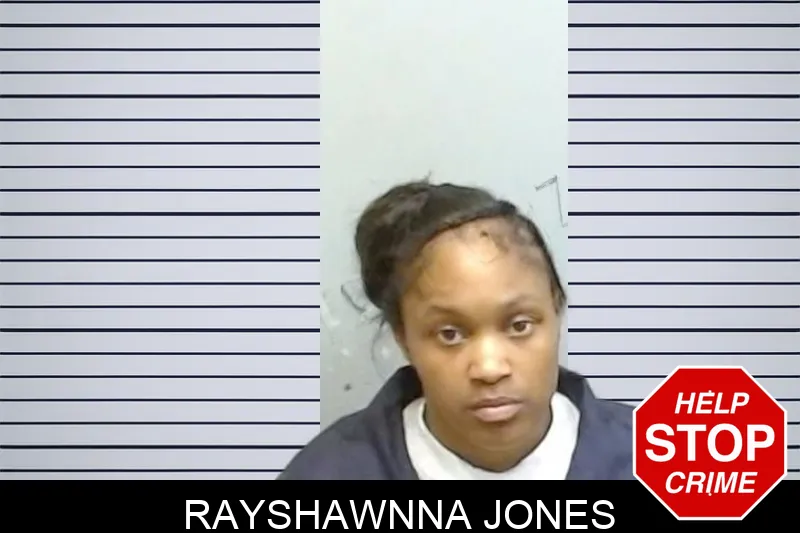 Rayshawnna Jones mugshot