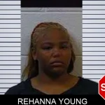 Rehanna Young Mugshots