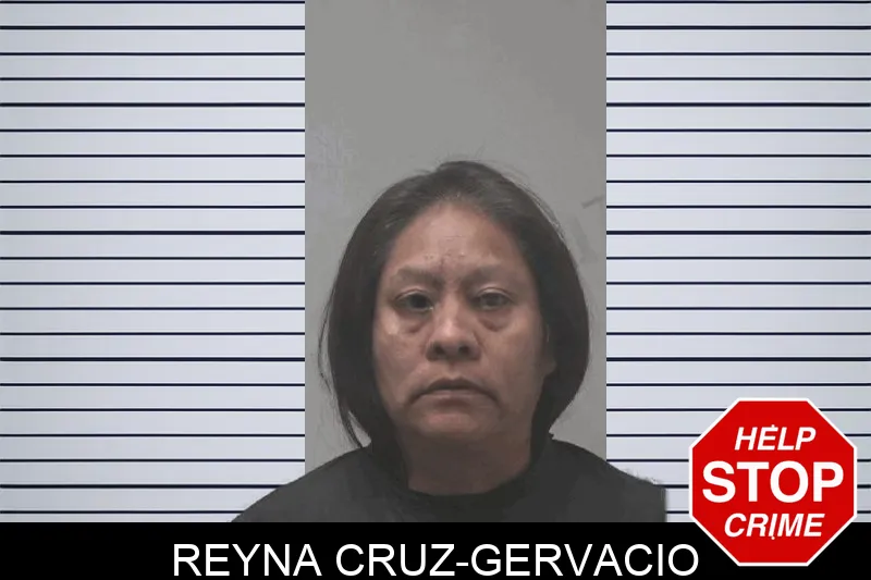 Reyna Cruz-Gervacio Mugshots