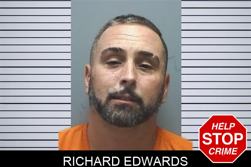 Richard Edwards mugshot