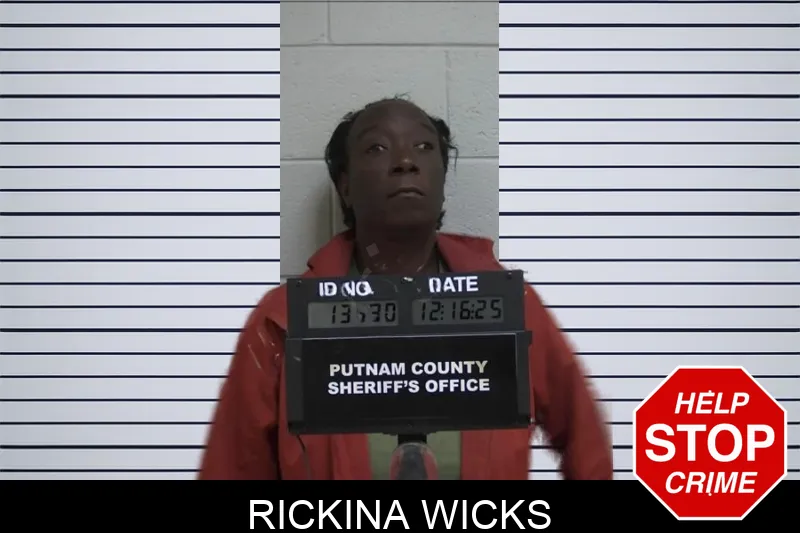Rickina Wicks Mugshots